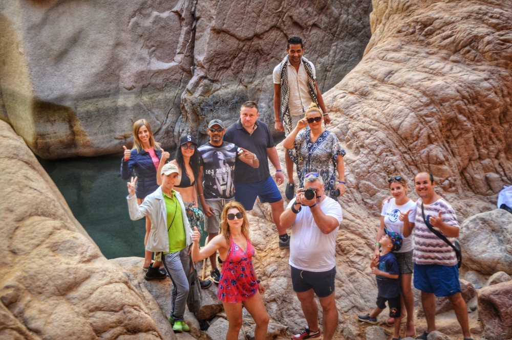 Jeep Safari to Canyon, Wishwashy Lake and Pharaohs Island